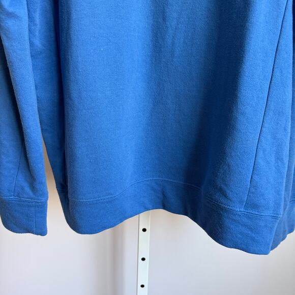 Mizuno sz S Blue Performance Hoodie Pullover Lightweight Activewear - Picture 9 of 9